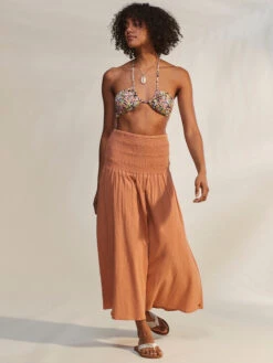 Roxy Cute Summer Ankle Length Versatile Skirt 14 Roxy Cute Summer Ankle Length Versatile Skirt -Shoreline Mood erjwk03138 roxym ckl0 frt9