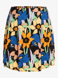 Roxy Golden Poppy Mini Flowy Skirt 11 Roxy Golden Poppy Mini Flowy Skirt -Shoreline Mood erjwk03139 roxyv kvj6 frt1