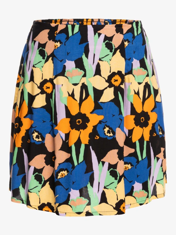 Roxy Golden Poppy Mini Flowy Skirt 6 Roxy Golden Poppy Mini Flowy Skirt - Image 6