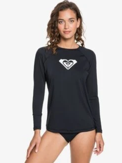 Roxy Beach Classics Long Sleeve UPF 50 Rashguard -Shoreline Mood erjwr03424 roxyw kvj0 frt1