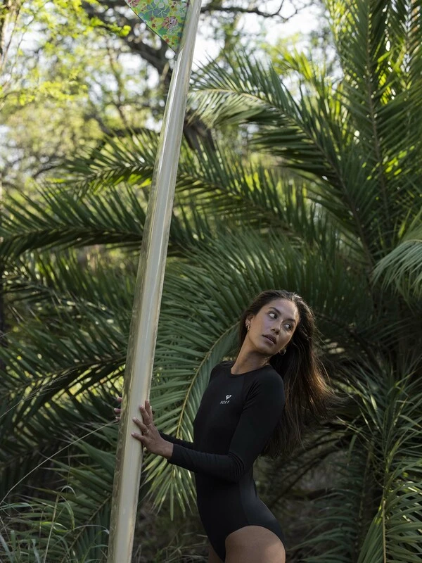 Roxy Essentials Long Sleeve One-Piece Swimsuit 2 Roxy Essentials Long Sleeve One-Piece Swimsuit - Image 2