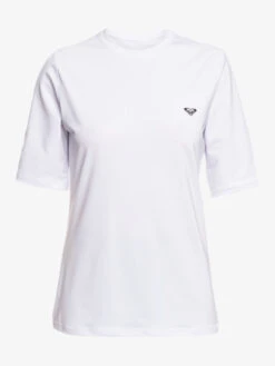 Roxy Enjoy Waves Short Sleeve UPF 50 Rashguard -Shoreline Mood erjwr03549 roxyv wbb0 frt1