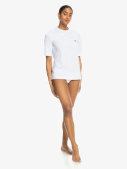 Roxy Enjoy Waves Short Sleeve UPF 50 Rashguard -Shoreline Mood erjwr03549 roxyw wbb0 frt9