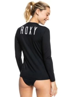 Roxy Enjoy Waves Long Sleeve UPF 50 Rashguard -Shoreline Mood erjwr03550 roxyw kvj0 bck1