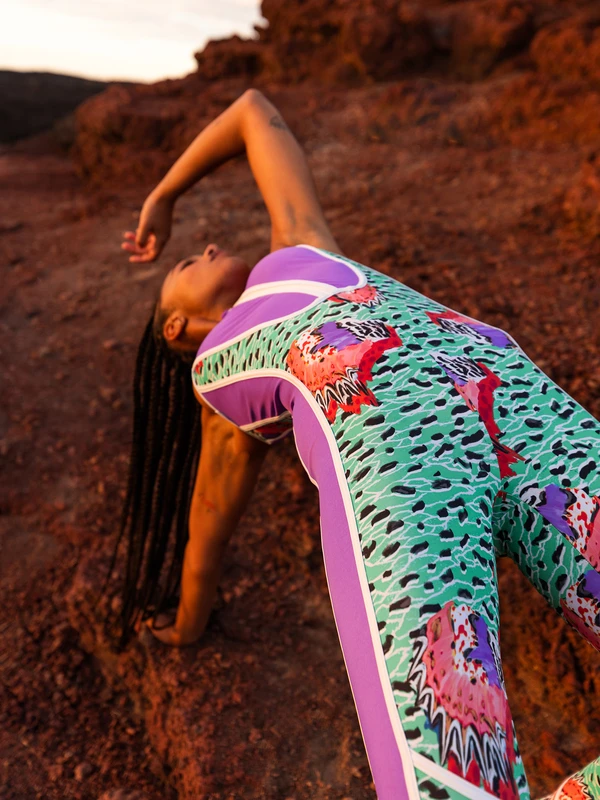 Stella Jean X Roxy UPF 50 Long Jane Wetsuit 2 Stella Jean X Roxy UPF 50 Long Jane Wetsuit - Image 2