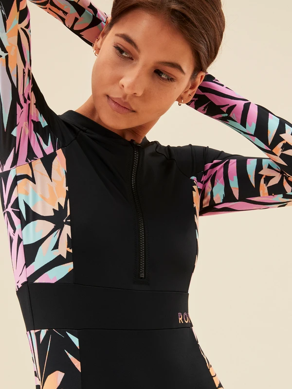 Roxy Active Long Sleeve One-Piece Swimsuit 5 Roxy Active Long Sleeve One-Piece Swimsuit - Image 5