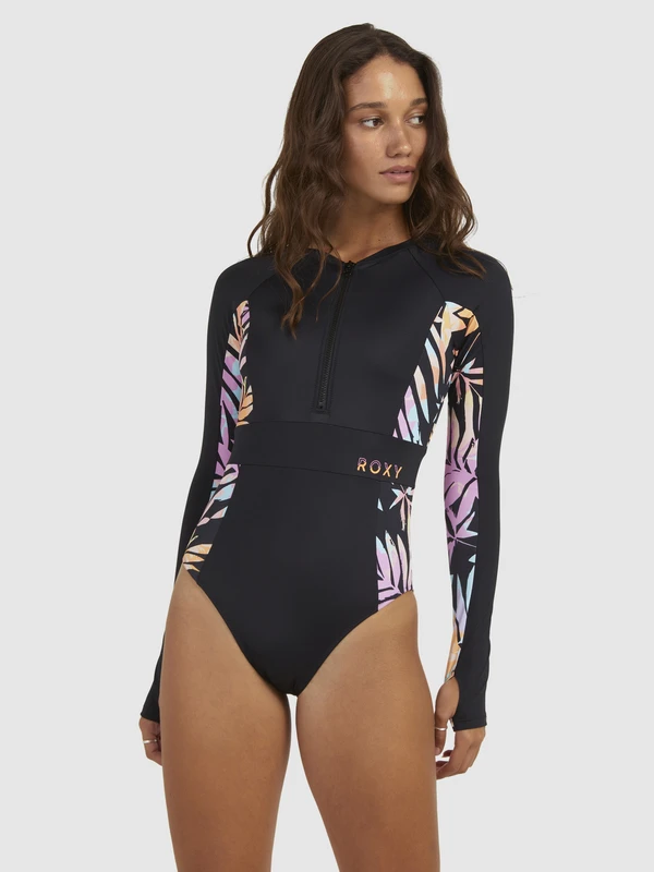 Roxy Active Long Sleeve One-Piece Swimsuit 8 Roxy Active Long Sleeve One-Piece Swimsuit - Image 8