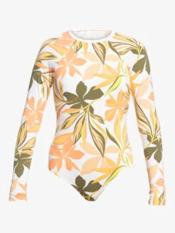 Roxy Onesie Long Sleeve One-Piece Swimsuit 9 Roxy Onesie Long Sleeve One-Piece Swimsuit -Shoreline Mood erjwr03631 roxyv wbb9 frt1