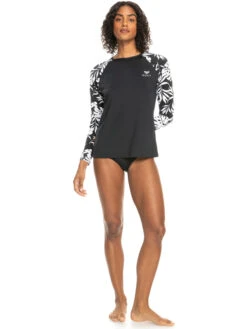 Roxy Beach Long Sleeve UPF 50 Rashguard -Shoreline Mood erjwr03653 roxyw kvj0 frt9