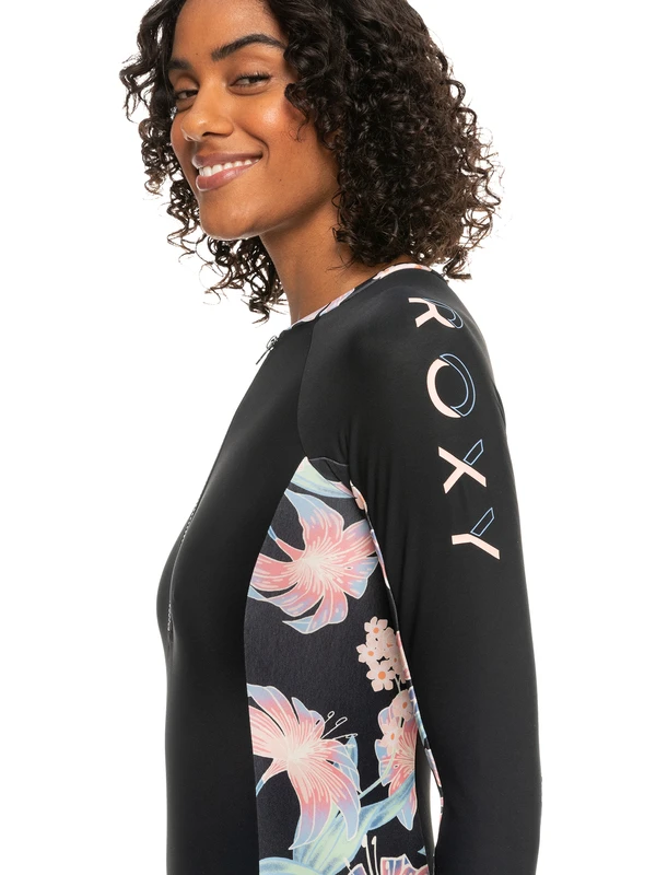 Roxy New 1mm UPF 50 Long Sleeve One-Piece Swimsuit 3 Roxy New 1mm UPF 50 Long Sleeve One-Piece Swimsuit - Image 3