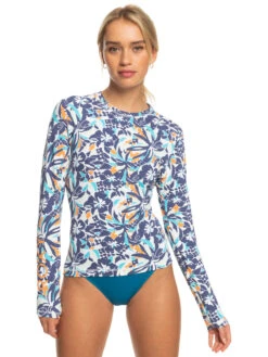 Roxy Sea Skippin Long Sleeve UPF 50 Rashguard
