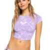 Roxy Surf.Kind.Kate. Short Sleeve Cropped Rashguard