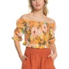 Roxy Like The Sun Again Woven Off The Shoulder Top