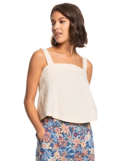 Roxy Easy Days Flowy Tank Top 15 Roxy Easy Days Flowy Tank Top -Shoreline Mood erjwt03558 roxyw teh0 frt1