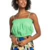 Roxy Bikini Vibes Strappy Crop Top