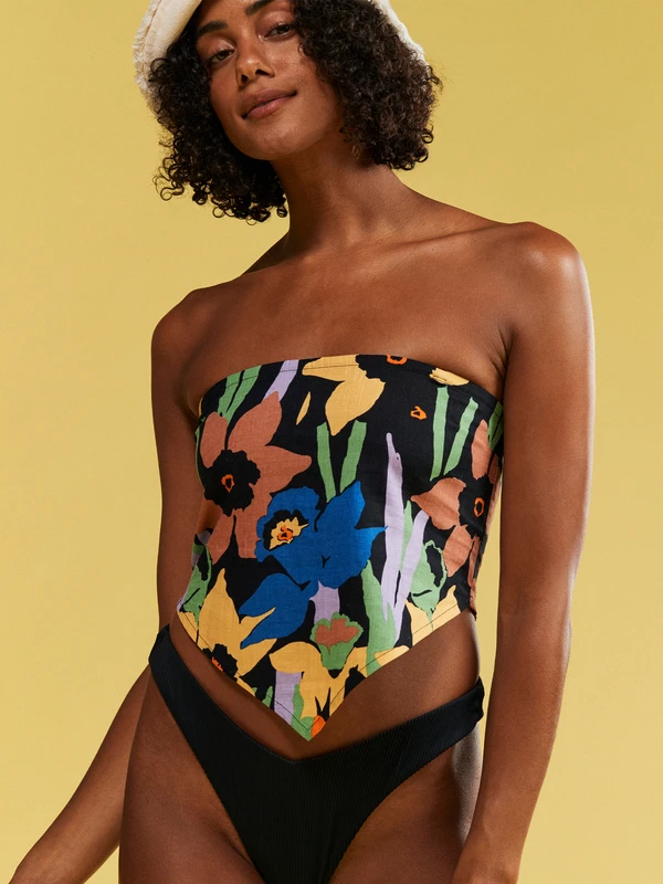 Roxy Iconic Place Strappy Crop Top 8 Roxy Iconic Place Strappy Crop Top - Image 8