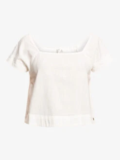 Roxy Ocean Amor Short Sleeve Top -Shoreline Mood erjwt03569 roxyv wbk0 frt1