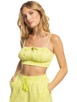 Roxy Island Crush Cropped Tank Top -Shoreline Mood erjwt03585 roxyw geb8 frt1