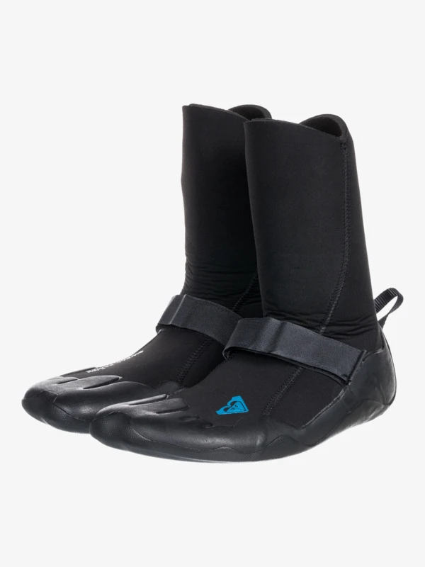 Roxy 5mm Swell Round Toe Wetsuit Boots 1 Roxy 5mm Swell Round Toe Wetsuit Boots