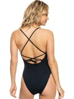 Roxy Beach Classics One-Piece Swimsuit 8 Roxy Beach Classics One-Piece Swimsuit -Shoreline Mood erjx103406 roxyw kvj0 bck1