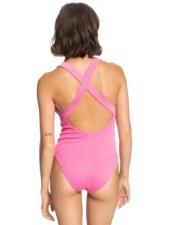 Roxy Love Rib Asia One-Piece Swimsuit -Shoreline Mood erjx103414 roxyw mkh0 bck1