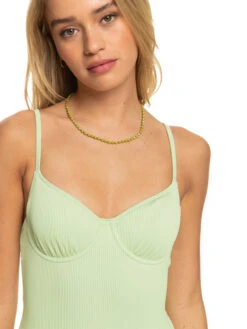 Roxy Love The Muse One-Piece Swimsuit 7 Roxy Love The Muse One-Piece Swimsuit -Shoreline Mood erjx103445 roxyw gcy0 frt3