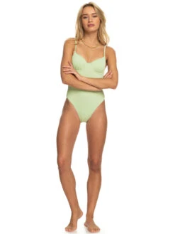 Roxy Love The Muse One-Piece Swimsuit 8 Roxy Love The Muse One-Piece Swimsuit -Shoreline Mood erjx103445 roxyw gcy0 frt9
