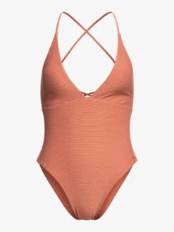 Roxy Coconut Crew One-Piece Swimsuit 9 Roxy Coconut Crew One-Piece Swimsuit -Shoreline Mood erjx103514 roxyv mms0 frt1