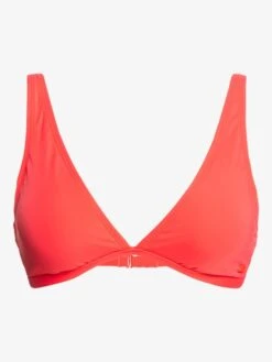 Roxy Solid Beach Classics Elongated Triangle Bikini Top -Shoreline Mood erjx304208 roxyv rmc0 frt1