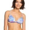 Roxy POP SURF Reversible Fixed Triangle Bikini Top
