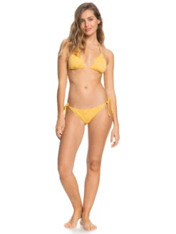 Roxy Quiet Beauty Triangle Bikini Top -Shoreline Mood erjx304649 roxyw yhv0 frt9