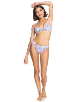 Roxy Love Rib Monyca Triangle Bikini Top -Shoreline Mood erjx304666 roxyw bzq7 frt9