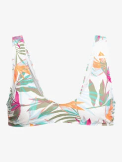 Roxy Beach Classics Elongated Triangle Bikini Top 13 Roxy Beach Classics Elongated Triangle Bikini Top -Shoreline Mood erjx304701 roxyv xwww frt1