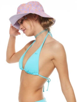 Roxy Beach Classics Tiki Triangle Bikini Top -Shoreline Mood erjx304719 roxym bgz0 frt2