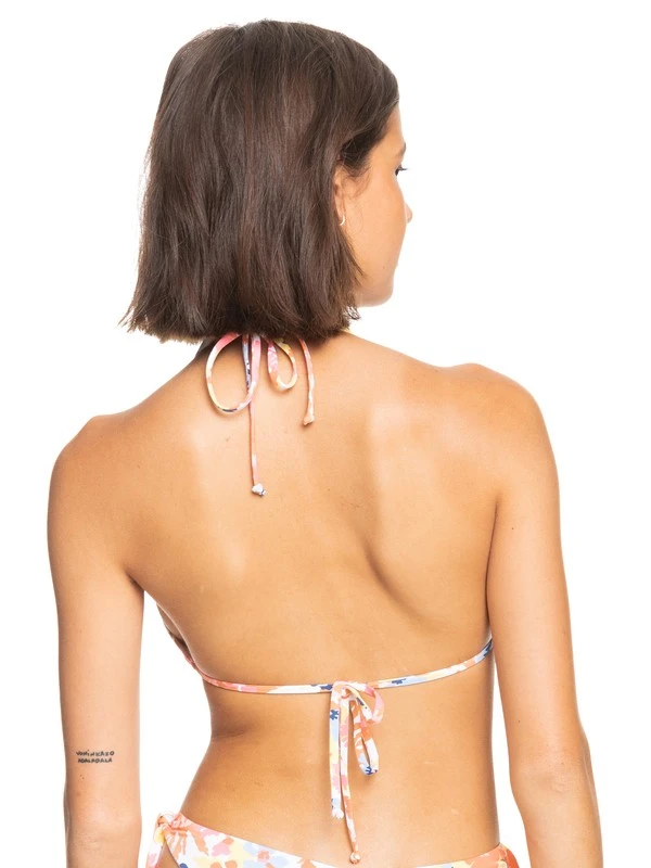 Roxy Printed Beach Classics Elongated Triangle Bikini Top 7 Roxy Printed Beach Classics Elongated Triangle Bikini Top - Image 7