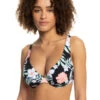 Roxy Printed Beach Classics D-Cup Bikini Top