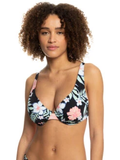 Roxy Printed Beach Classics D-Cup Bikini Top