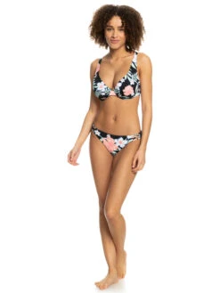 Roxy Printed Beach Classics D-Cup Bikini Top -Shoreline Mood erjx304763 roxyw kvj4 frt9