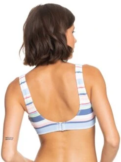 Roxy Line Up Bralette Bikini Top -Shoreline Mood erjx304765 roxyw wbb4 bck1