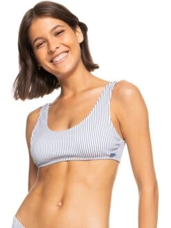 Roxy Coastal Escape Bralette Bikini Top 13 Roxy Coastal Escape Bralette Bikini Top -Shoreline Mood erjx304771 roxyw bng0 frt1