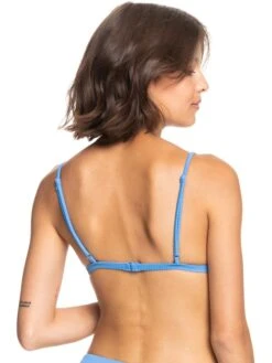Roxy Love The Sunshine Fixed Triangle Bikini Top 7 Roxy Love The Sunshine Fixed Triangle Bikini Top -Shoreline Mood erjx304777 roxyw bla0 bck1