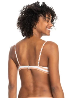 Roxy Printed Beach Classics Fashion Triangle Bikini Top -Shoreline Mood erjx304783 roxyw ckn3 bck1