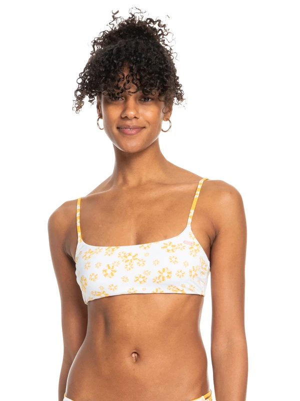Roxy Flower Lover Reversible Bralette Bikini Top 4 Roxy Flower Lover Reversible Bralette Bikini Top - Image 4