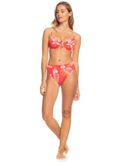 Roxy Seaside Tropics Underwired Bra Bikini Top -Shoreline Mood erjx304838 roxyw rmz8 frt9