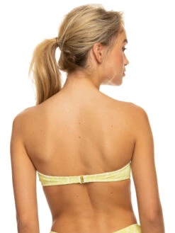 Roxy Salty Shine O-Ring Bandeau Bikini Top -Shoreline Mood erjx304863 roxyw gfj1 bck1