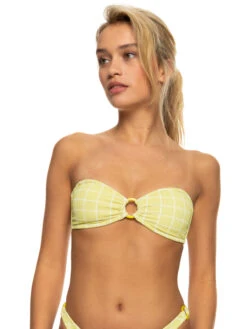 Featured Products 17 Roxy Salty Shine O-Ring Bandeau Bikini Top