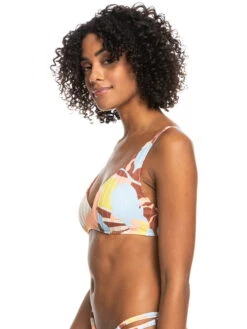 Roxy Floraldelic Printed D-Cup Bikini Top 12 Roxy Floraldelic Printed D-Cup Bikini Top -Shoreline Mood erjx304867 roxyw cpq6 frt2
