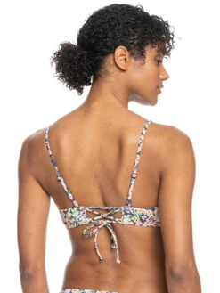 Roxy Printed Beach Classics Bra Bikini Top -Shoreline Mood erjx304901 roxyw bsp7 bck1