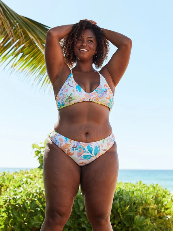 Roxy Retro Revo Reversible Triangle Bikini Top 3 Roxy Retro Revo Reversible Triangle Bikini Top - Image 3