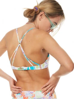 Roxy Retro Revo Reversible Triangle Bikini Top 14 Roxy Retro Revo Reversible Triangle Bikini Top -Shoreline Mood erjx304954 roxym wbb8 frt3